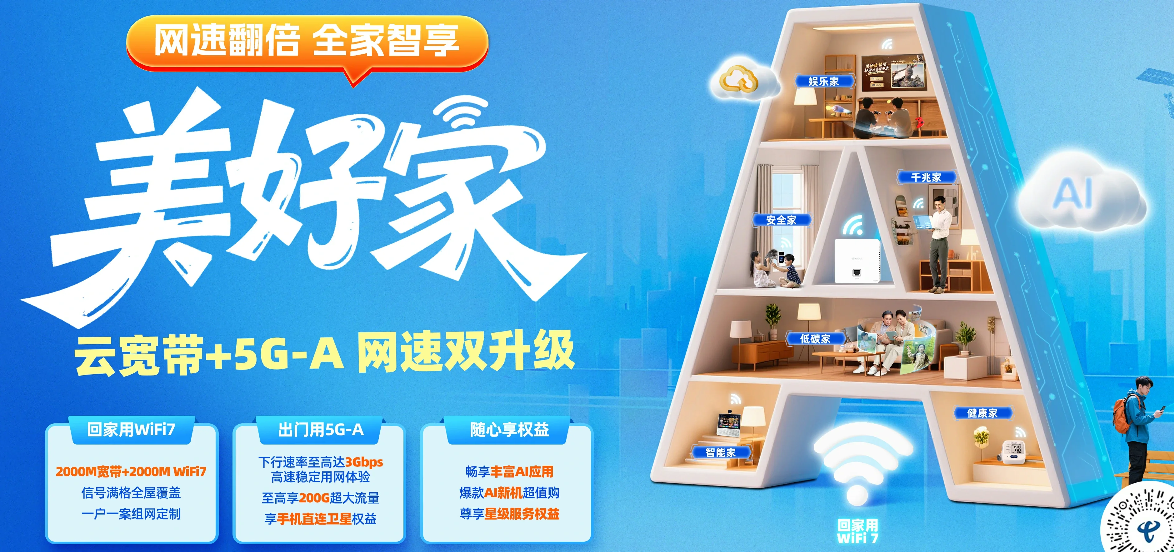 中国电信 七台河电信宽带 宽带套餐